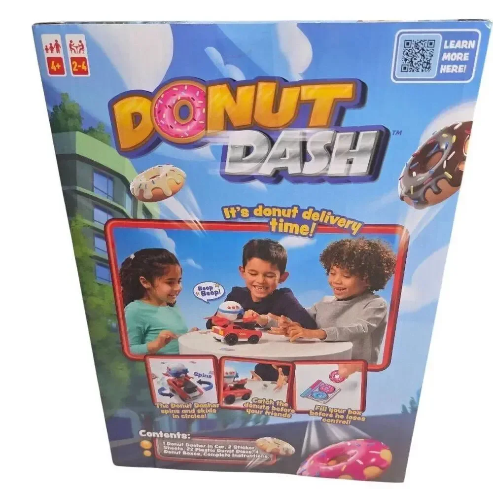Donut Dash Game: Sweet Chaos for All Ages! By Goliath Games Fun Kids Game NEW